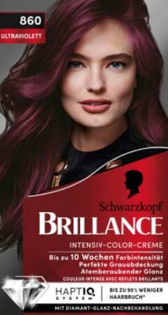 Schwarzkopf Brillance Coloration 860 Ultraviolett Luminance farba do włosów ultra fiolet 